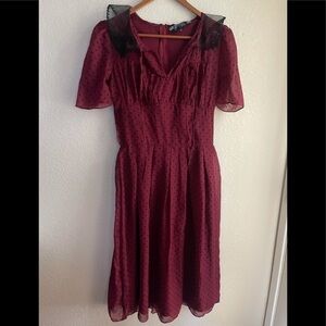Hell bunny xs pin up dress